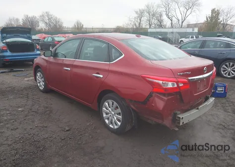 2017 Nissan Sentra Sv from USA, damaged, VIN 3N1AB7AP4HY332529